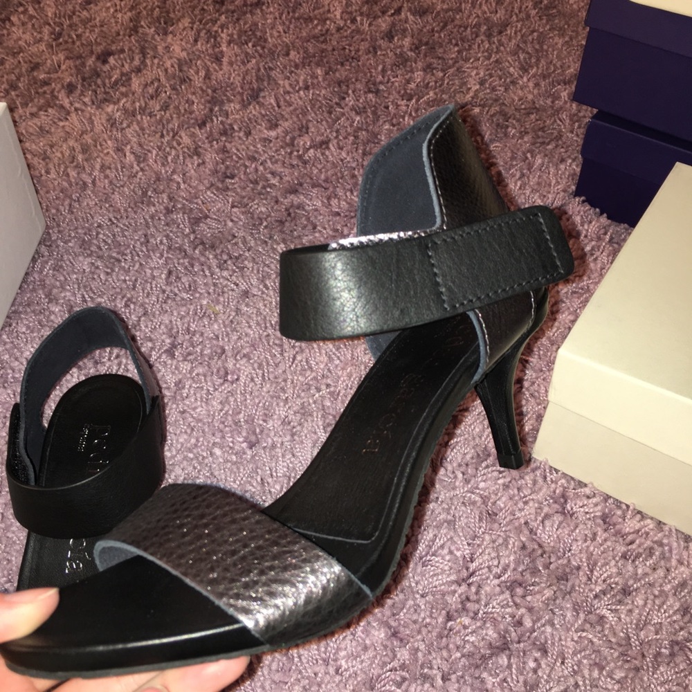 Pedro Garcia heels with Velcro strap sz 8.5